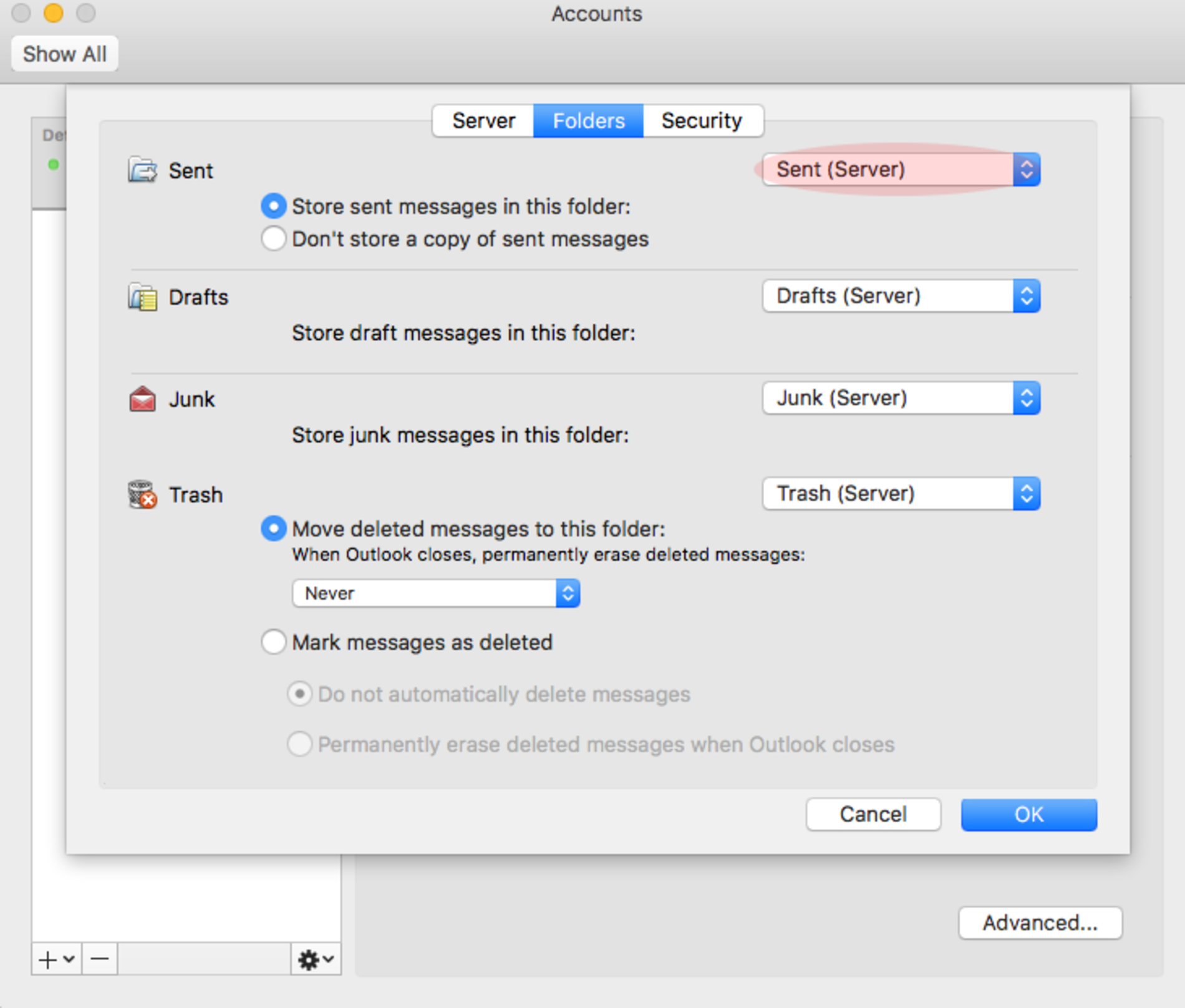 setup email in outlook 2011 for mac
